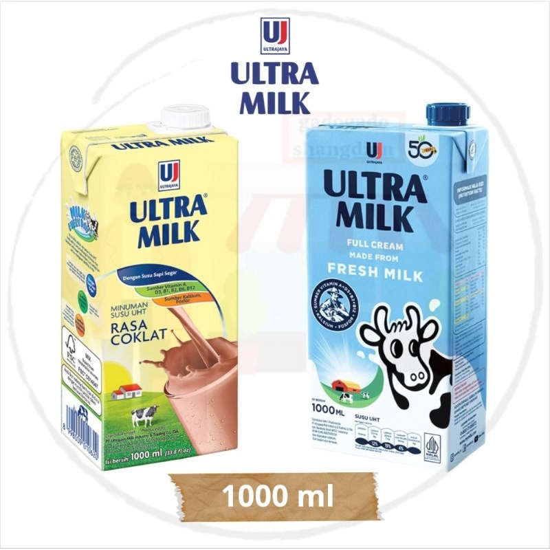 

[Kalimantan] ULTRA MILK SUSU UHT 1000ml