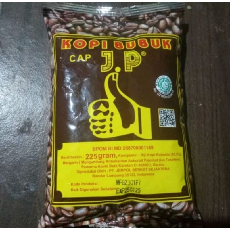 

Kopi Cap Jempol Kemasan 225 Gram