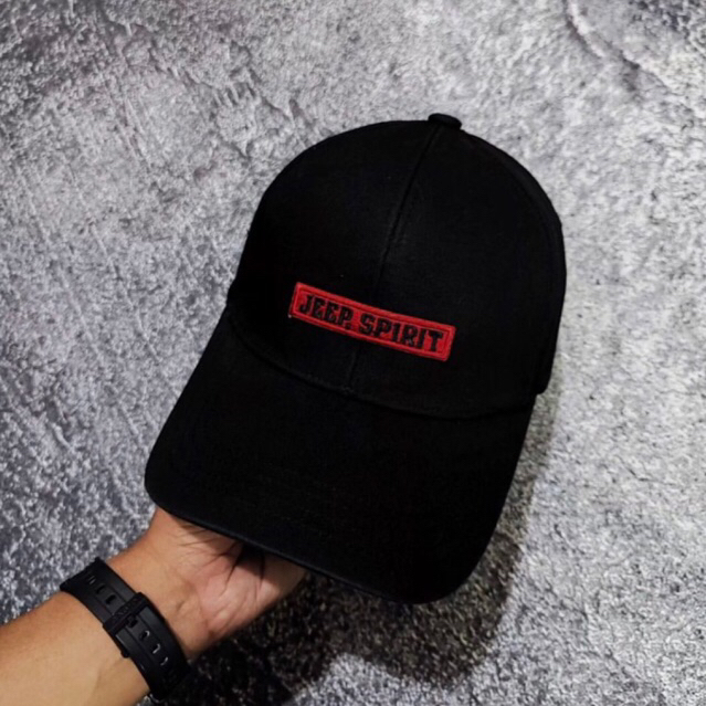 [BISA COD] TOPI CUSTOM UNISEX PRIA WANITA // TOPI CUSTOM JEEP SPIRIT