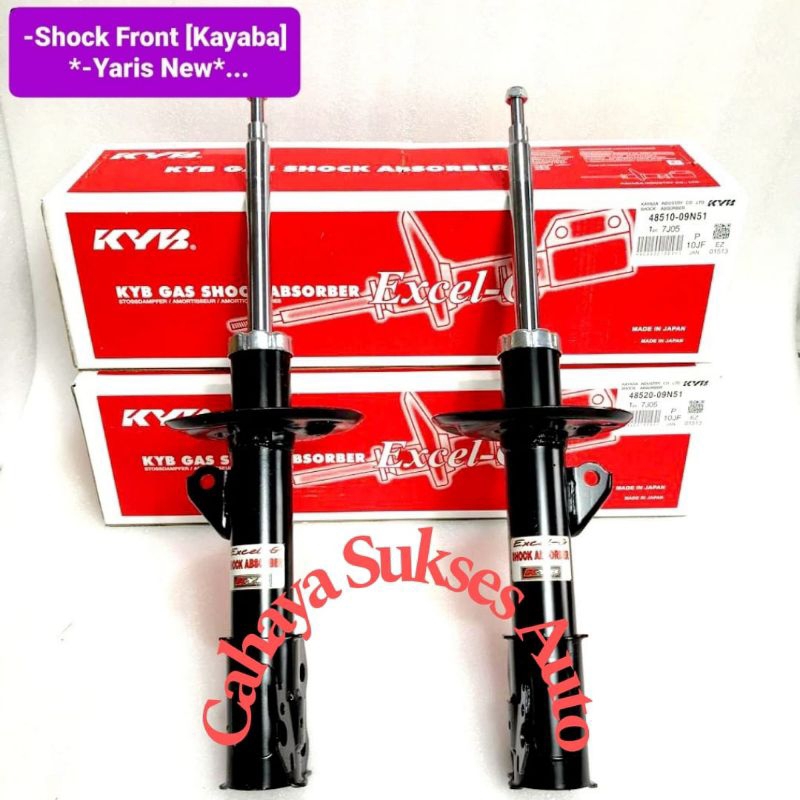 SHOCKBREAKER YARIS NEW/ VIOS LIMO GEN 2 DEPAN MEREK KAYABA EXCEL-G