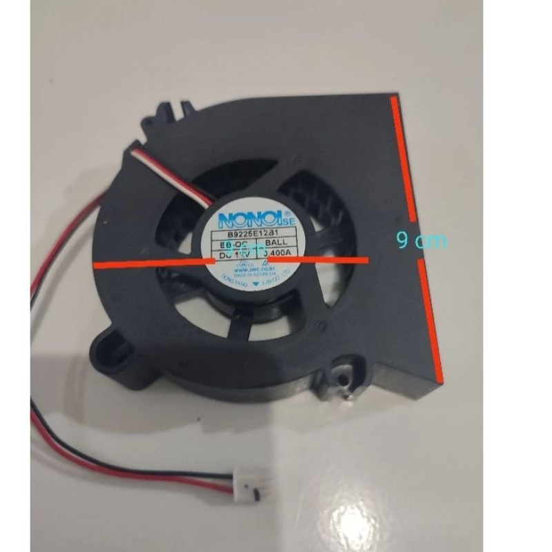 fan keong DC 12v kabel 3 original