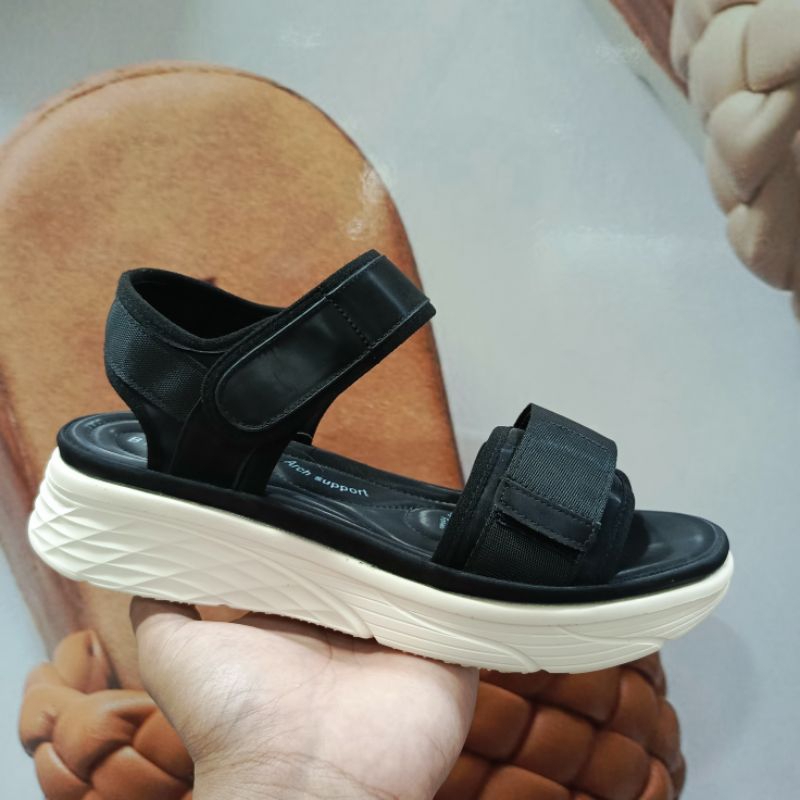SANDAL WEDGES CASSIA TALI GLADIATOR WANITA BE. BOB || WEDGES CASUAL TINGGI 5 CM WARNA GLOSI BESTSELL
