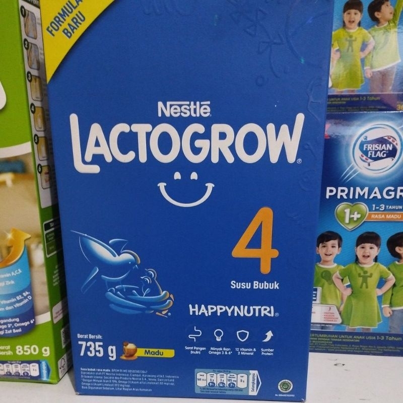 Lactogrow 4 Madu 735gr