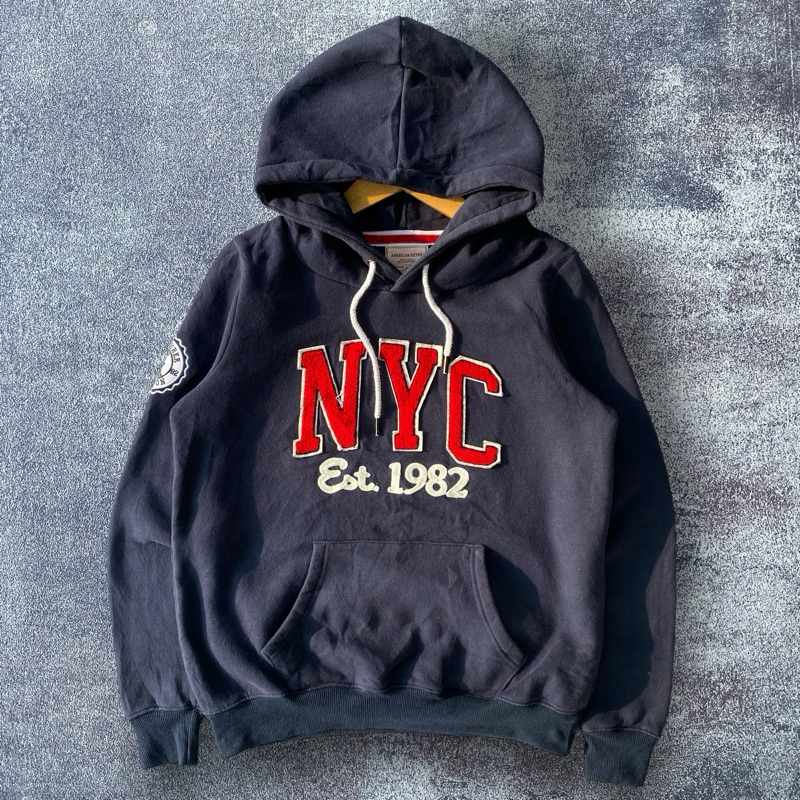 Hoodie Vintage American Retro NYC Second Original Full Tag