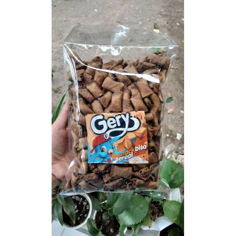 

Gery Seral coklat 200gr / Snack Brand kiloan / Snack murah / Snack Original