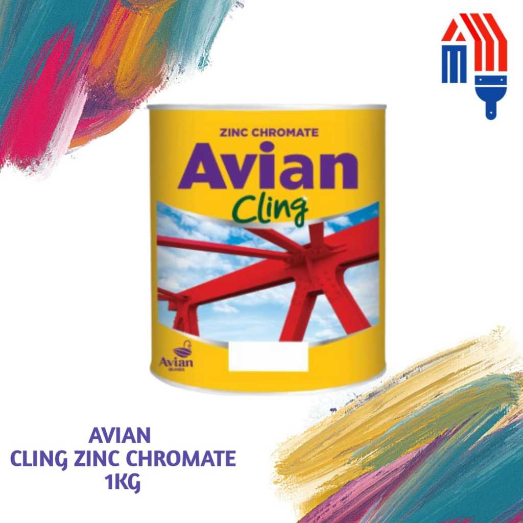 AVIAN CLING ZINC CHROMATE 1 KG / CAT DASAR BESI