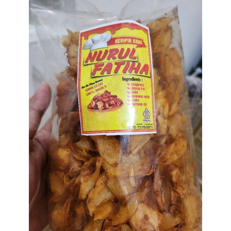 

keripik cabe khas riau