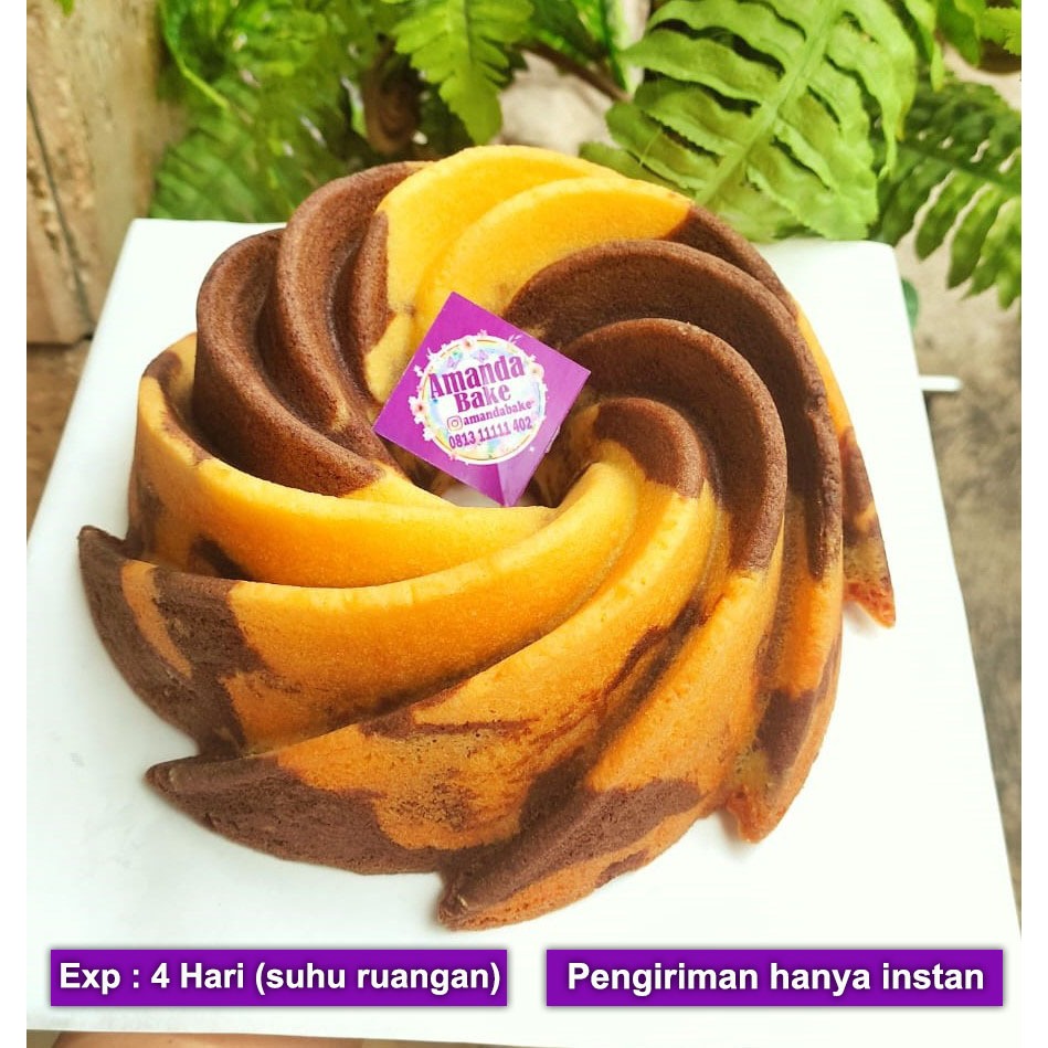 

Marmer Cake / Bolu Marmer