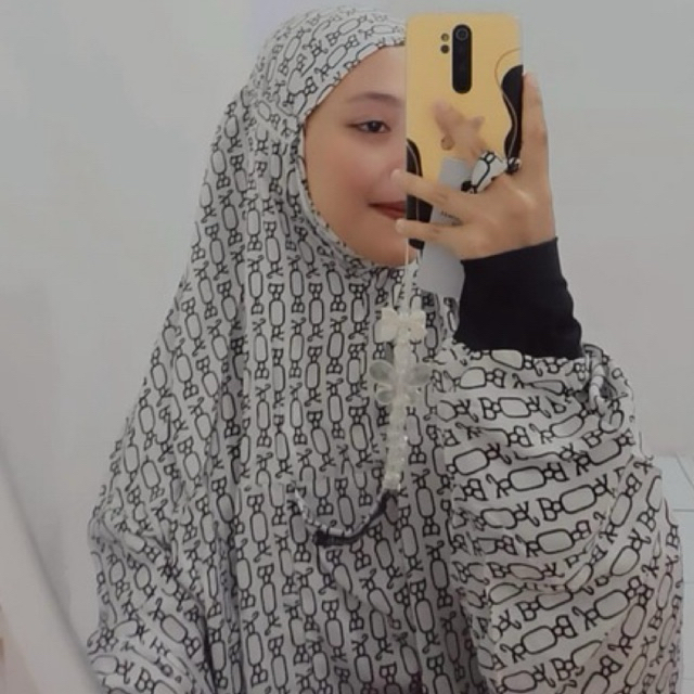 mukena motif yabasmah collection | mukena terusan yabasmah