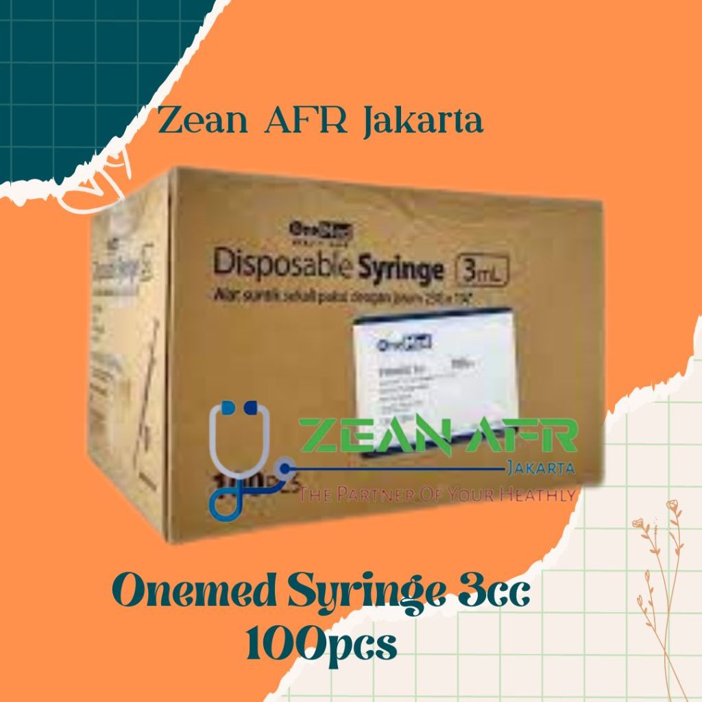 OneMed dispoible 3mlSpuit 3cc OneMED