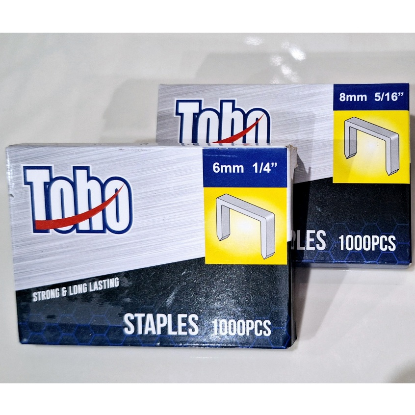 

Isi Staples Tembak Toho 6mm&8mm 1000pcs