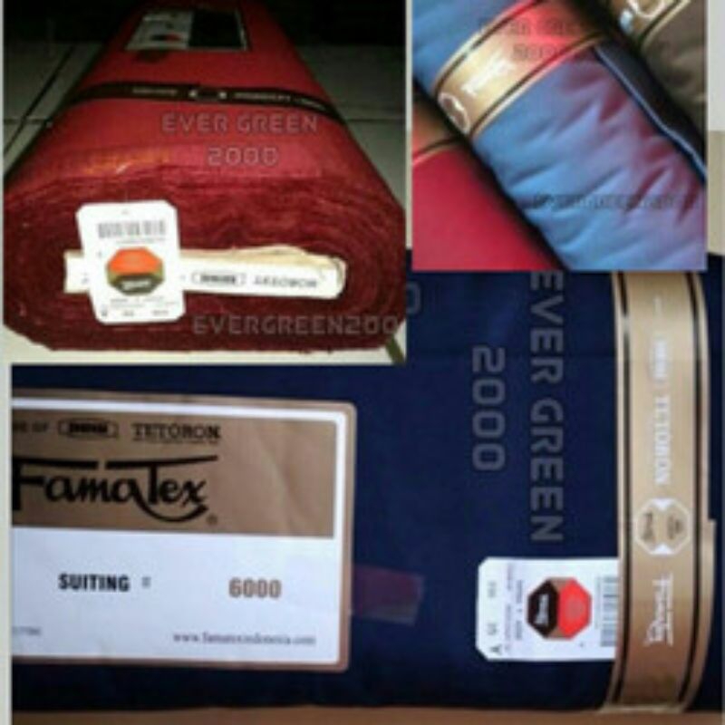 kain seragam Famatex asli original per 0.5 meter