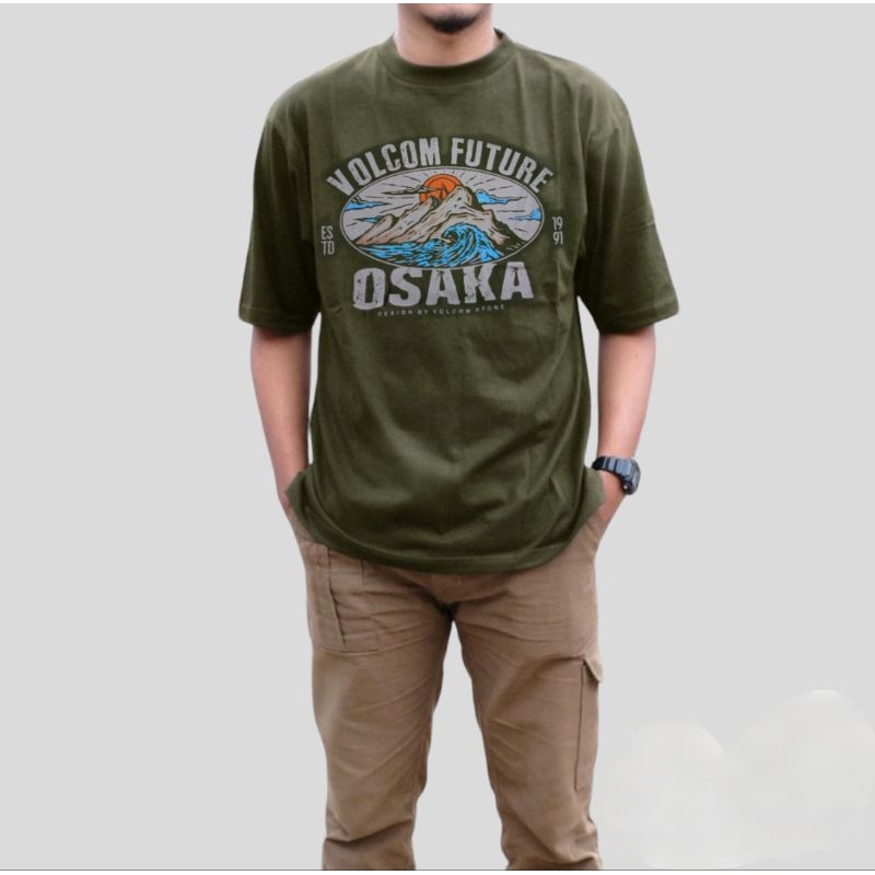 NEW ARRIVAL KAOS BRAND VOLCOM PRIA DEWASA
