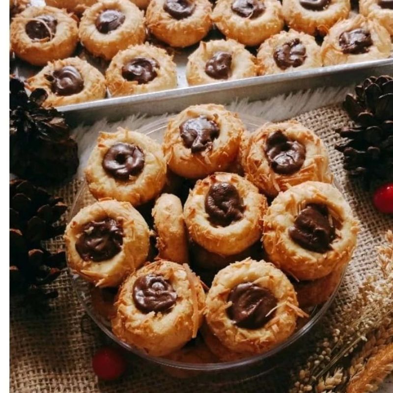 

Nurella Cheese Thimbprint 250gr kue kering kue topples