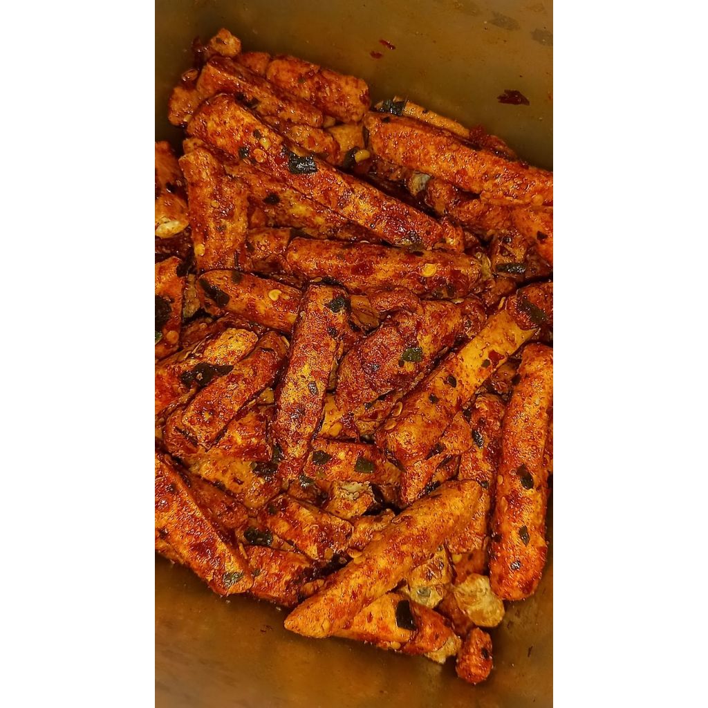 

Tasty Spicy - Basreng Pedas Daun Jeruk 250gr