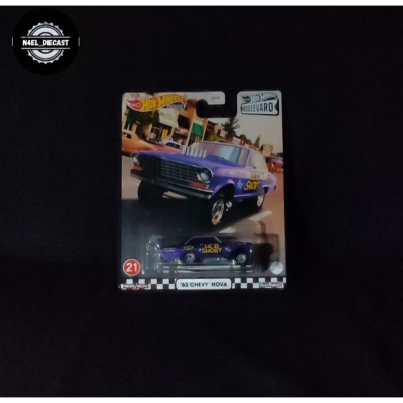Hotwheels Premium Boulevard '63 Chevy Nova