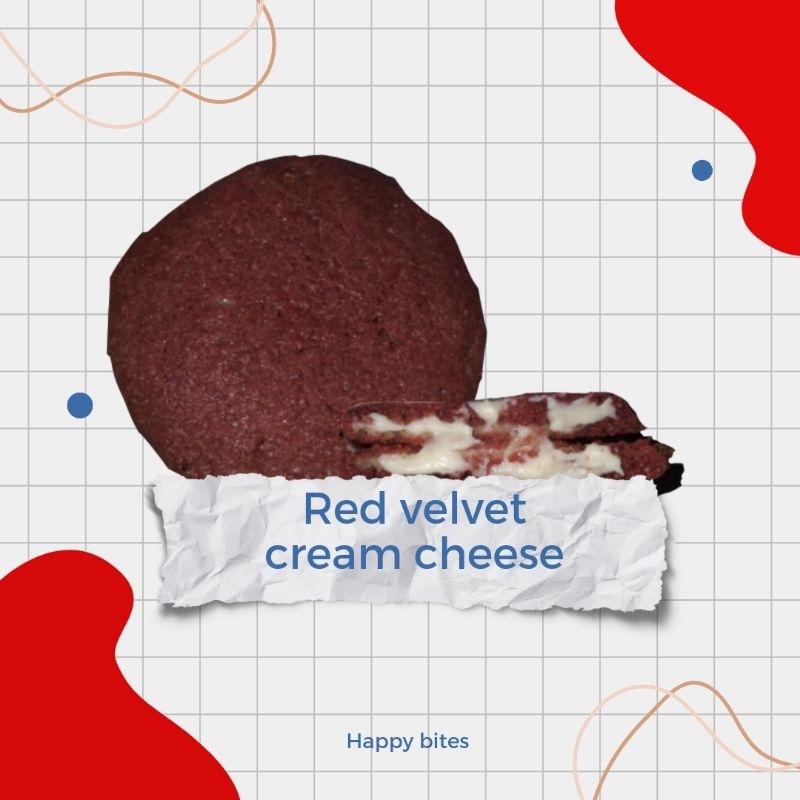 

soft cookies revelvet cheese