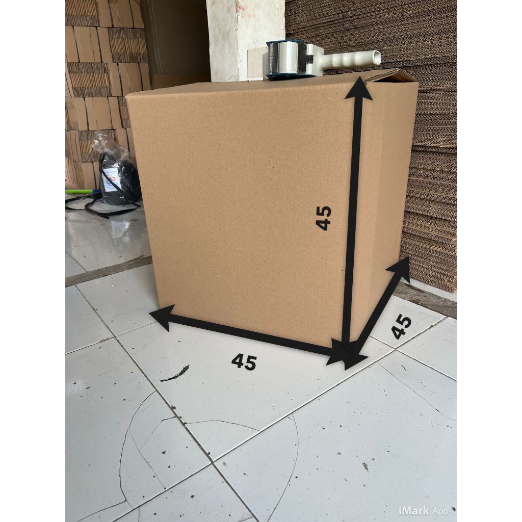 

Kardus baru uk 45 x 45 x 45 cm