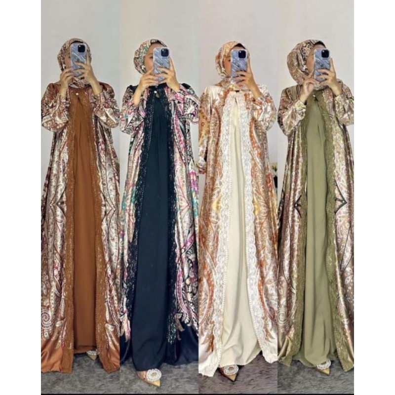 Soira dress+hijab set Ter baru