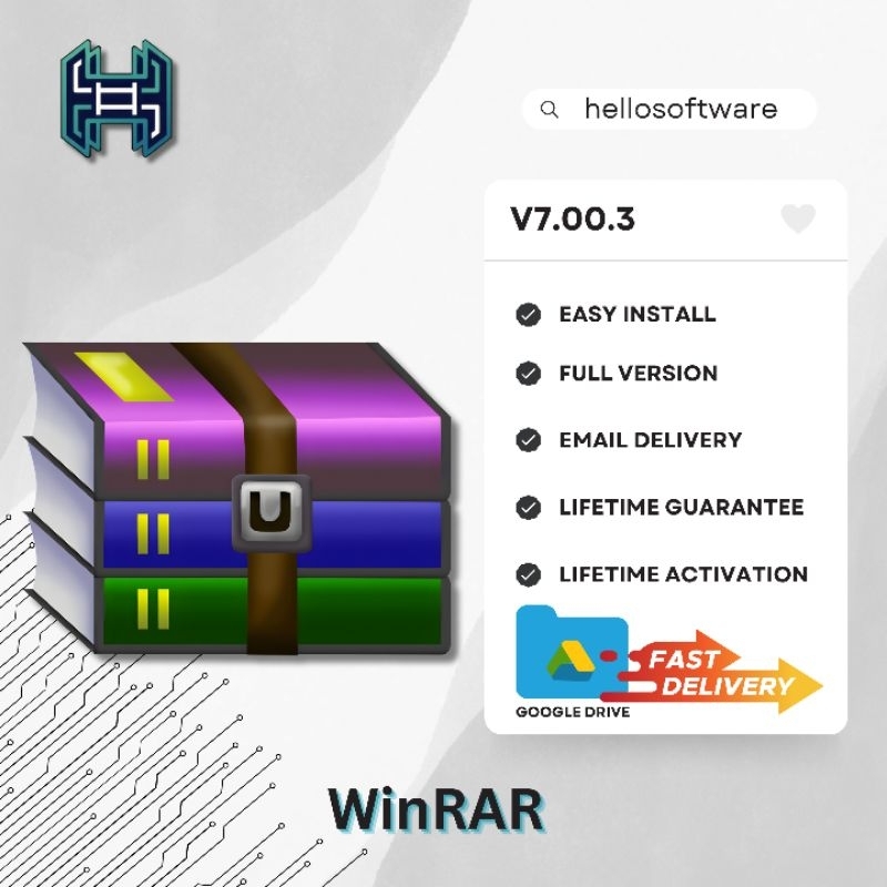 Winrar v7.00.3 Full Version (Versi Terbaru)
