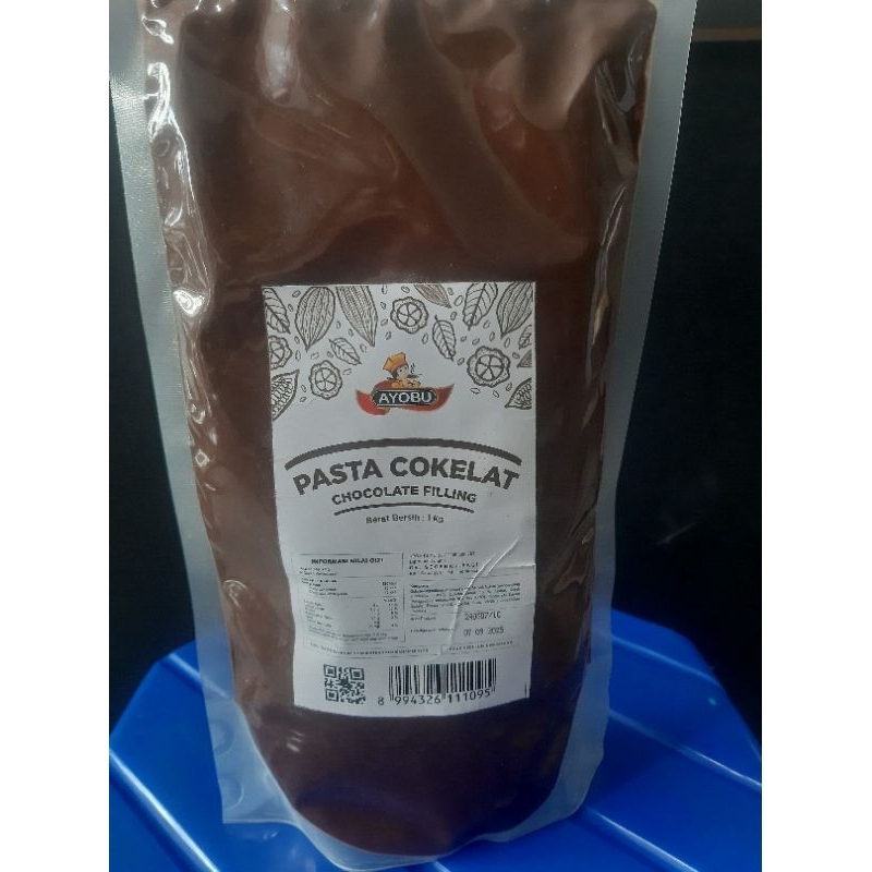 

Ayobu Chocolate filling 1kg pasta coklat