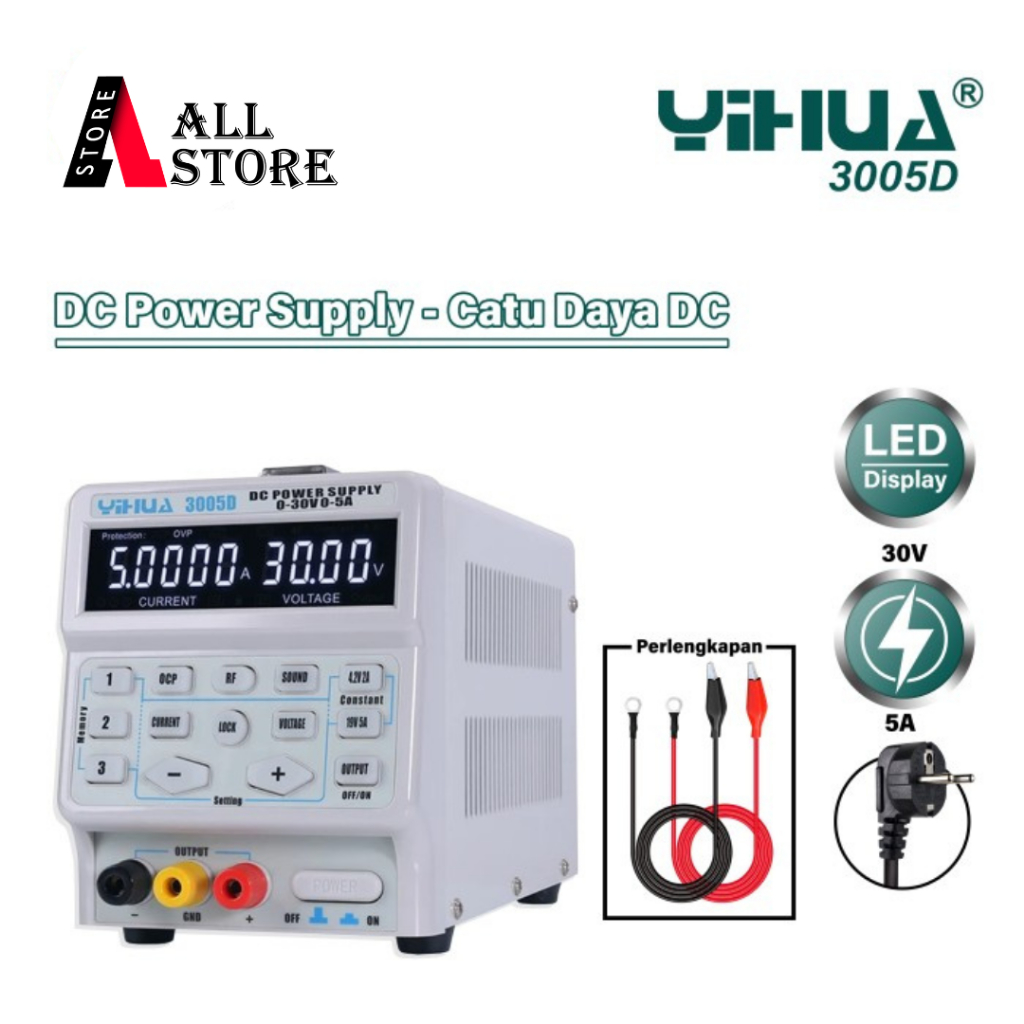 Power Supply - Psu Yihua 3005D SmartDigital 5Amper Original