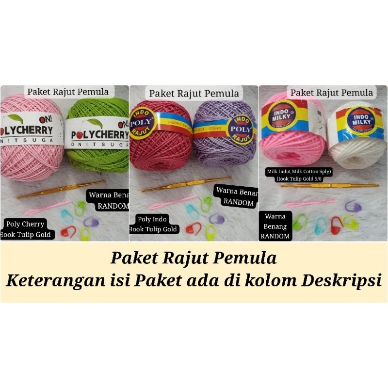 Paket Rajut Pemula