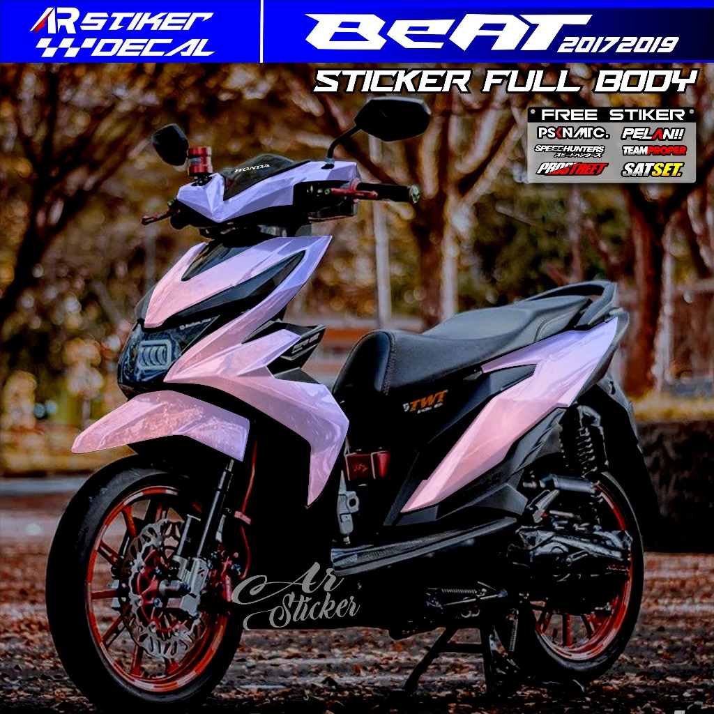 Stiker Decal Beat New Esp Fullbody - Sticker Dekal Beat Th. 2017-2019 Polos AR