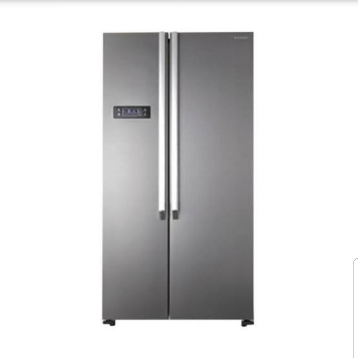 LEMARI ES SHARP SJ IS60M SL / SHARP SIDE BY SIDE 2 PINTU SJ IS60M SL SILVER [563 LITER]