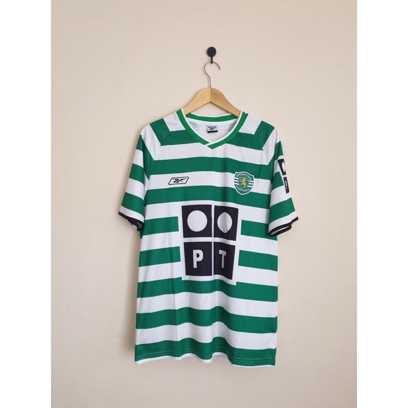 Jersey Retro Rare Sporting Lisbon 2003 2004 C.RONALDO 28