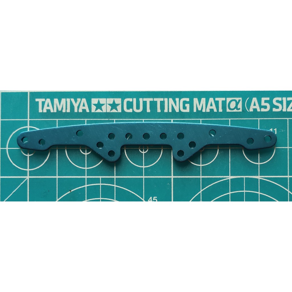 Tamiya 94868 Front Double Aluminum Plate Set (Light Blue)