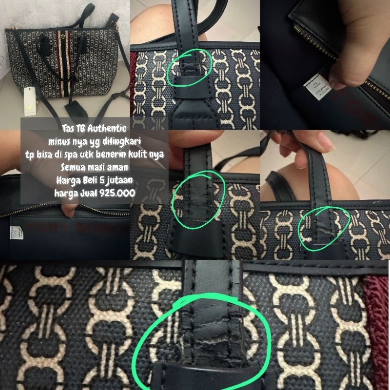 Preloved Tas Tory Burch Authentic