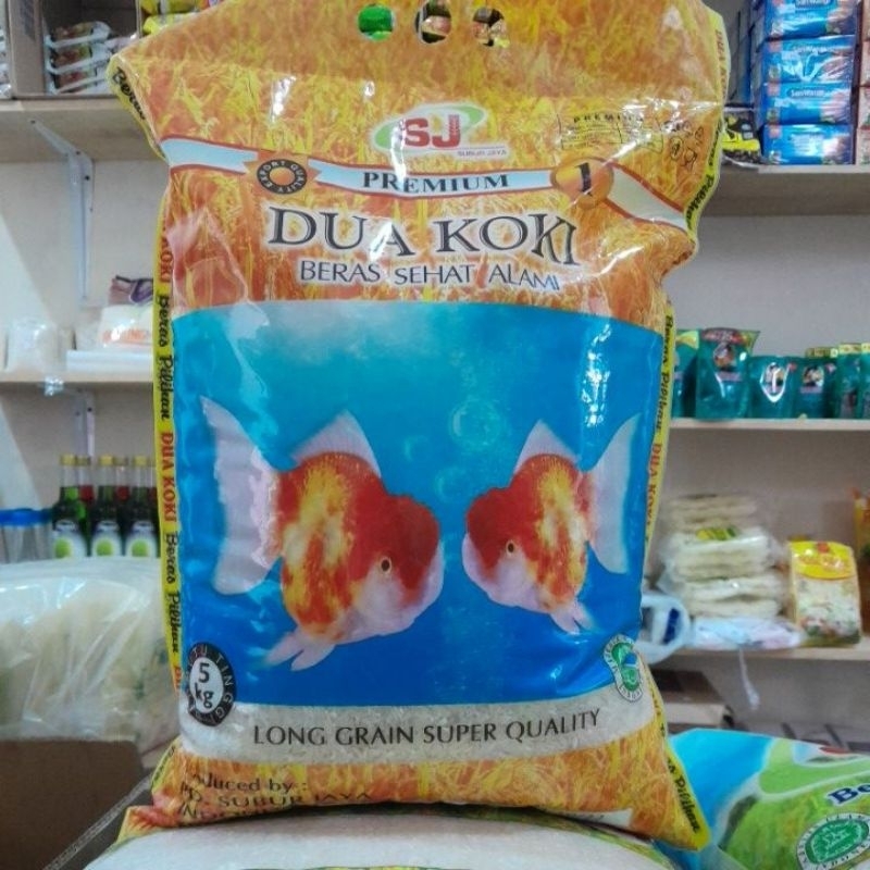 

beras premium dua koki 5 kg