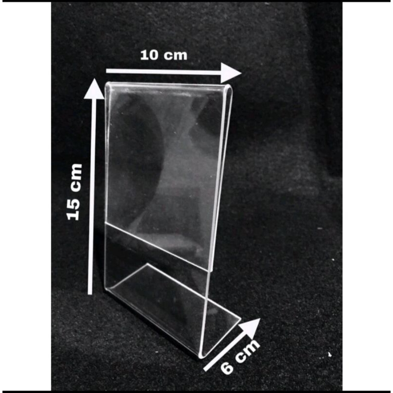 

nomer meja15cm x 10cm model L potret