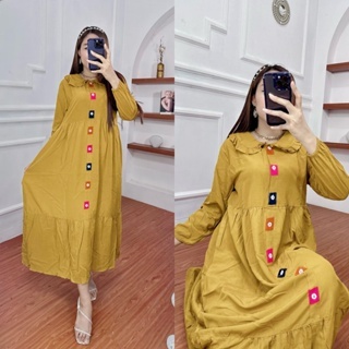 Gamis glessa viral - gamis loly ld 110 pb 130 - gamis midi kekinian-4