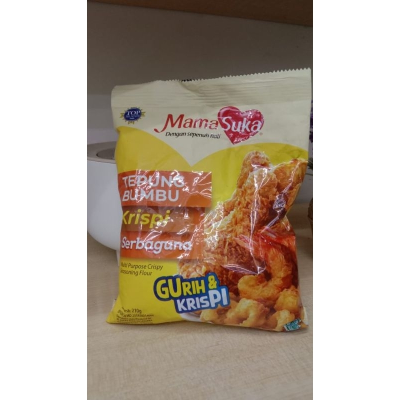 

TEPUNG BUMBU KRISPI SERBAGUNA 210GR | MAMASUKA