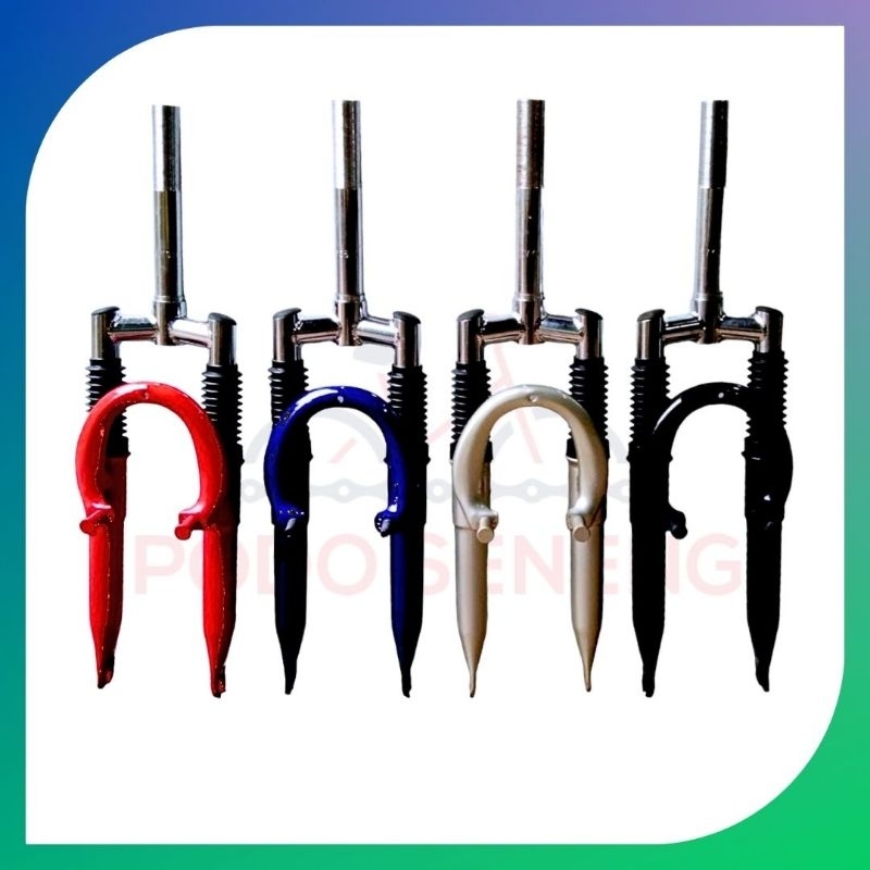 Fork Garpu Kotak Sepeda Ukuran 20 Platinum