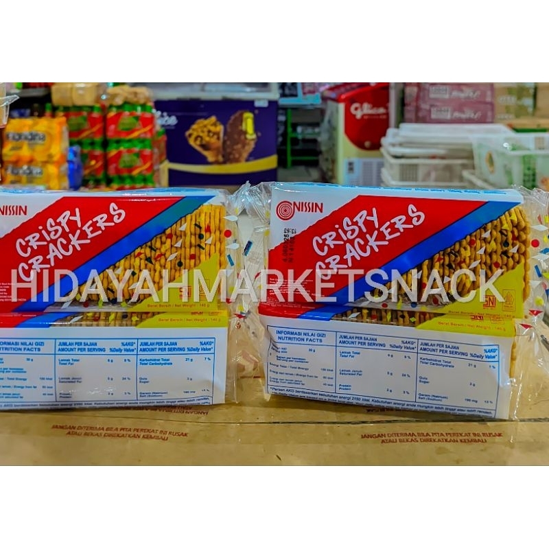 

nissin crispy crakers 140g