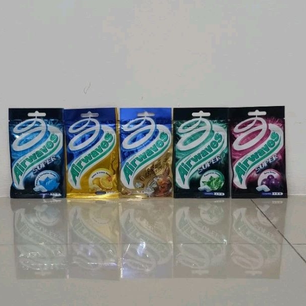 

Permen Karet Bubblegum Airwaves Wrigley's Dengan Rasa Mint (28 gr)