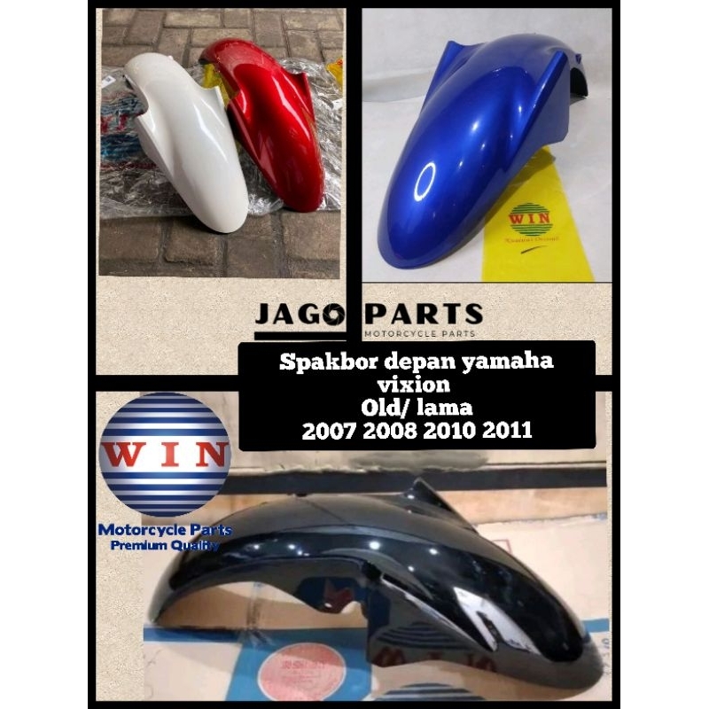spakbor sayap fender depan yamaha vixion old 2007 2008 2010 2011 merek win