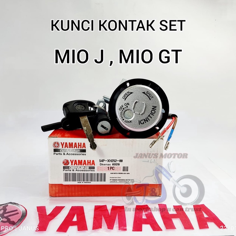 REKOMENDASI Kunci kontak set 54P MIO J  MIO GT KUALITAS ORIGINAL PRESISI PAS DAN AWET KEY SET KONCI 