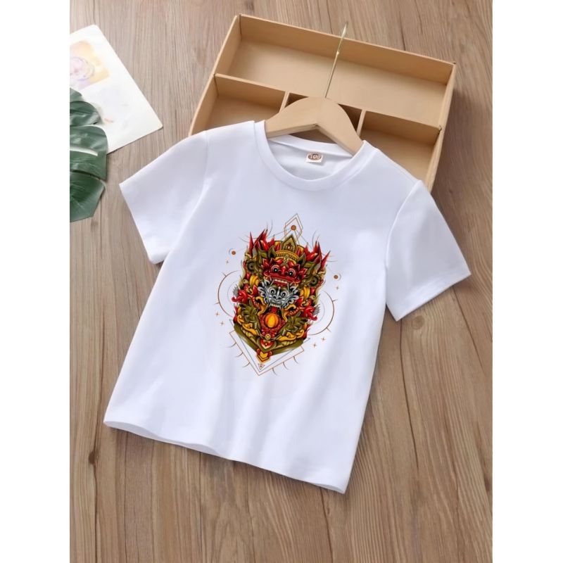 Kaos Anak Barong Bali 2 Kaos Anak Laki Laki Kaos Anak Perempuan Baju Kaos Anak Usia 2 Sampai 10 Tahu