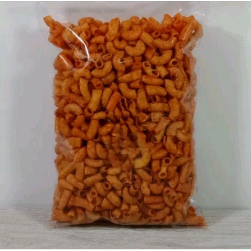 

MAKARONI CIKRUH 500gr MAKARONI KRIUK PEDAS DAUN JERUK