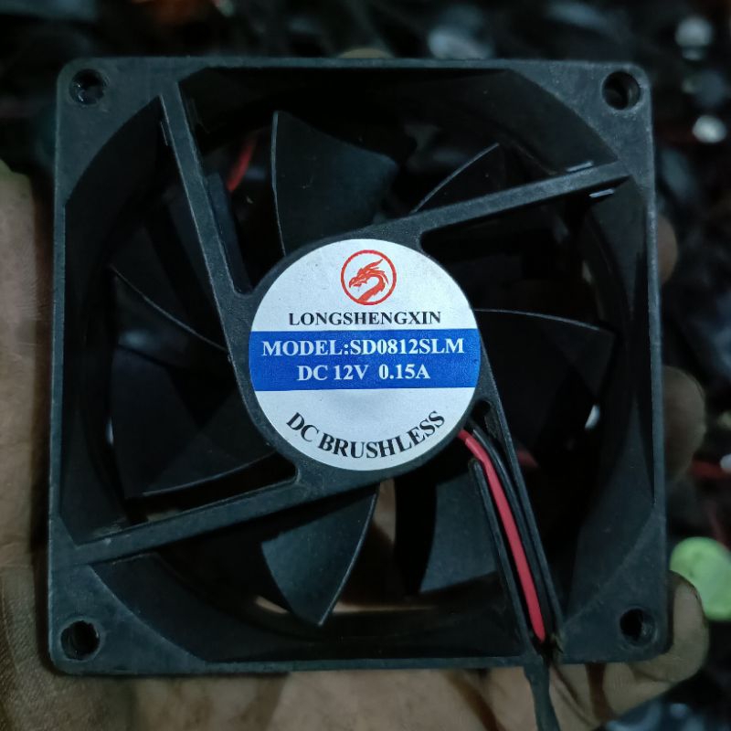 KIPAS DC 8X8 12V 0.15A-24A HIGH SPEED