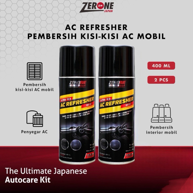 SIAP KIRIM PAKET ZERONE AC REFRESHER MOBIL AC Cleaner Mobil Zerone Japan ac refresher mobil pembersi