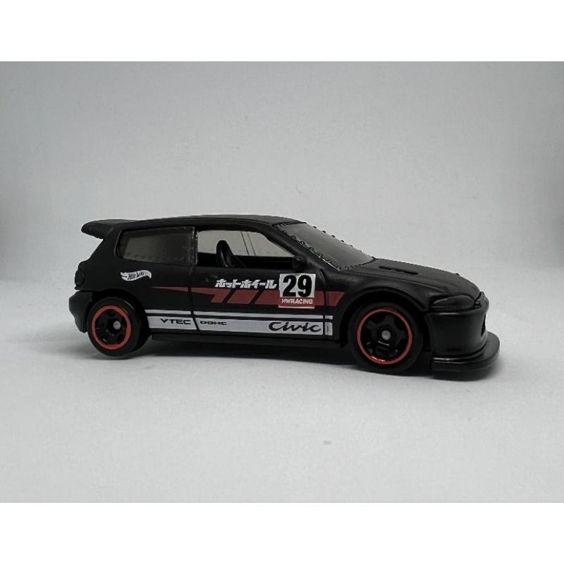 Hot Wheels Honda Civic Custom Black Hitam Multi Pack 2024 Exclusive Rare Langka