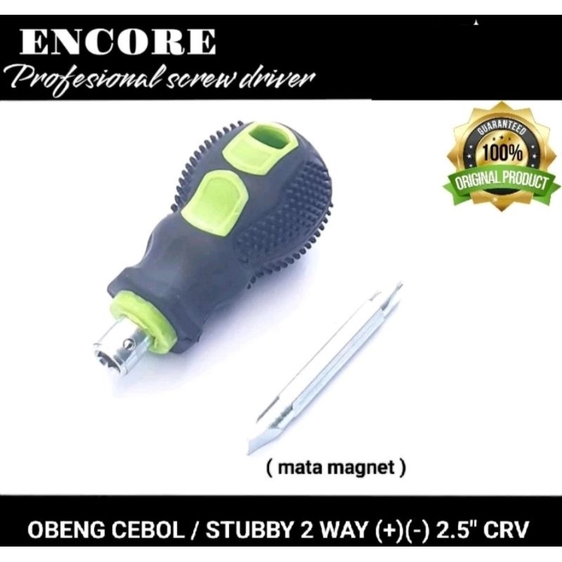 obeng cebol mata magnet