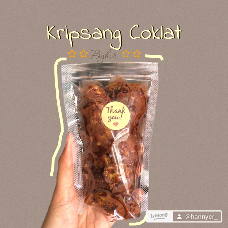 

KRIPSANG kripik pisang coklat