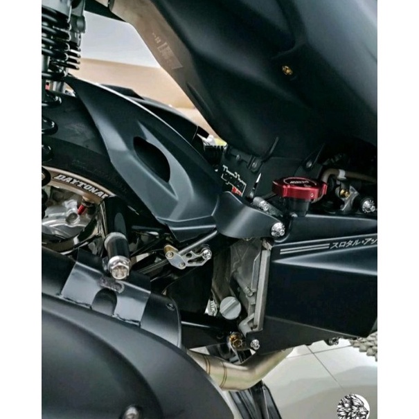 LANGSUNG KIRIM Hugger Spakbor kolong Aerox New Connected 221223 Hugger kolong Aerox 221223 TGP