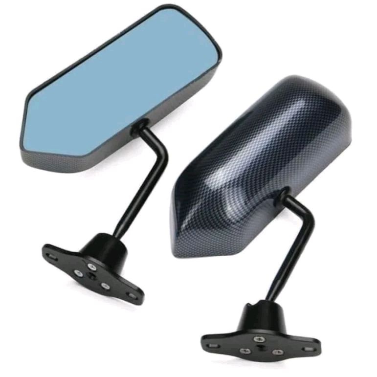 Spion F1 Carbon Kaca Blue - Spion F1 Mobil Racing Universal - Spion Mobil F1